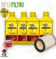 Kit tagliando Olio BARDAHL XTC 15W50 + Filtri KAWASAKI KZ 650 1978