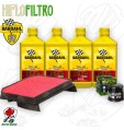 Kit tagliando Olio BARDAHL XTC 10W40 + Filtri HONDA XL 1000 V ABS 2004 Varadero