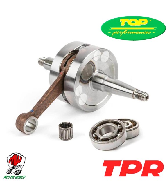 ALBERO MOTORE TOP CORSA 44mm + CUSCINETTI PER MINARELLI AM6