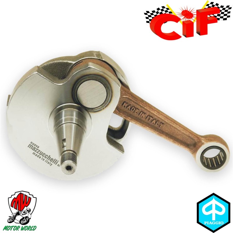 ALBERO MOTORE MARZUCCHELLI CORSA 57 mm PIAGGIO VESPA PE 200 ALBERO MOTORE MARZUCCHELLI CORSA 57 mm PIAGGIO VESPA PE 200