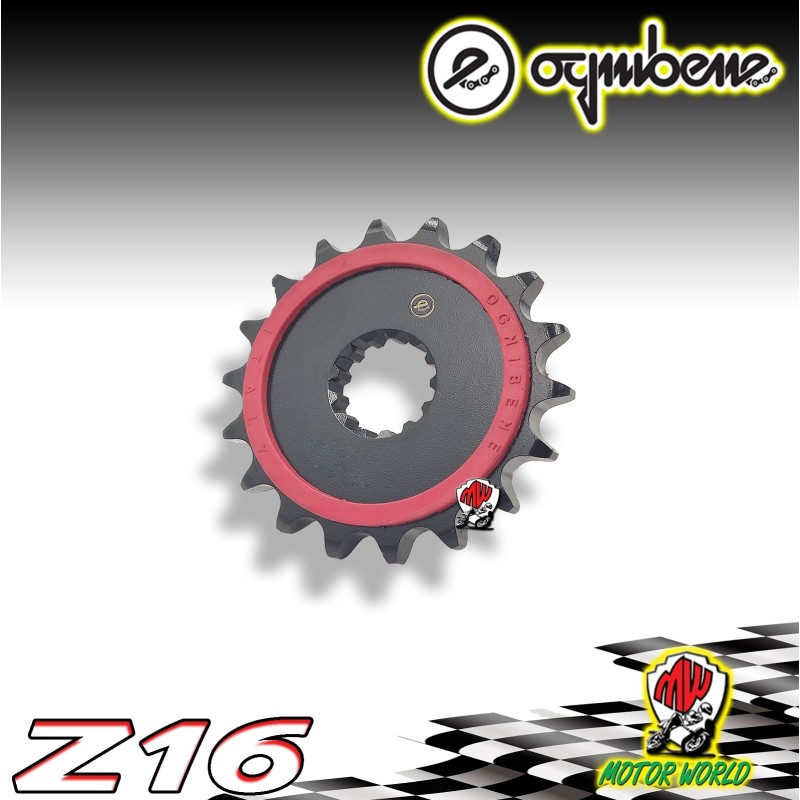 7149 PIGNONE IN ACCIAIO SILENT OGNIBENE Z16 YAMAHA YZF 600 R6 dal 2017 2018 2019 7149 PIGNONE IN ACCIAIO SILENT OGNIBENE Z16 YAMAHA YZF 600 R6 dal 2017 2018 2019