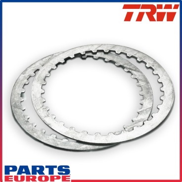 KIT 2 DISCHI FRIZIONE IN FERRO TRW PER KAWASAKI Z 750 2010