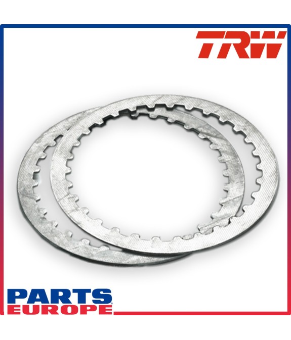 KIT 2 DISCHI FRIZIONE IN FERRO TRW PER KAWASAKI Z 750 2010