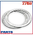 KIT 2 DISCHI FRIZIONE IN FERRO TRW PER KAWASAKI Z 750 2010