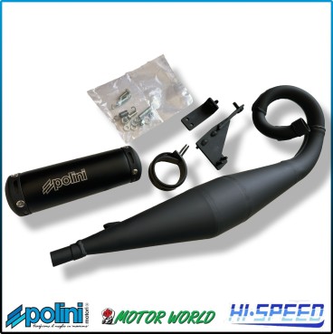SCARICO 27 MM MARMITTA ESPANSIONE POLINI FOR RACE 4 PRIGIONIERI PIAGGIO CIAO SI