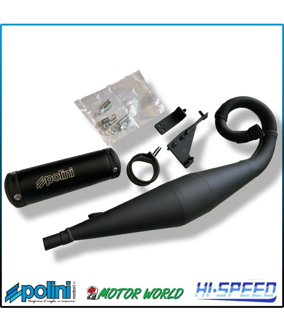 SCARICO 27 MM MARMITTA ESPANSIONE POLINI FOR RACE 4 PRIGIONIERI PIAGGIO CIAO SI