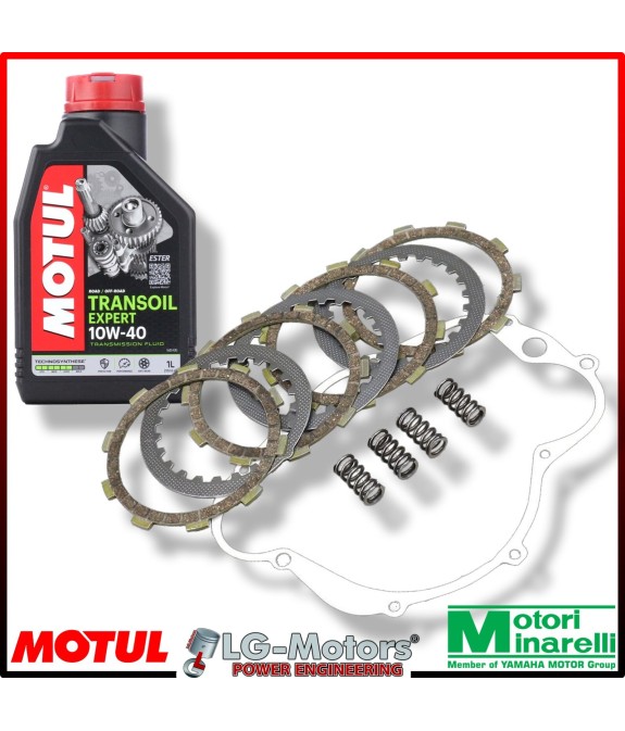 FRIZIONE COMPLETA MINARELL AM6I PER HUSQVARNA 50,APRILIA RS 50,ENDURO 50,TZR R