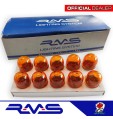 KIT 10 LAMPADINE 12 VOLT 10w LUCE ARANCIONE KIT 10 LAMPADINE 12 VOLT 10w LUCE ARANCIONE