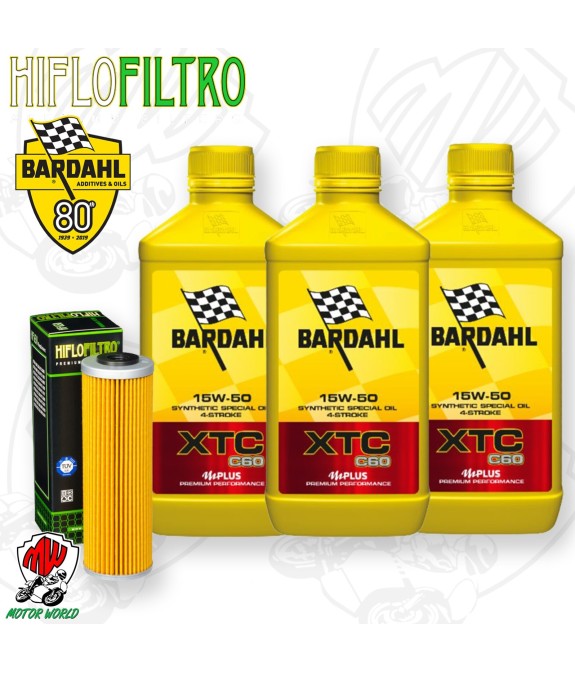 Kit tagliando BARDAHL XTC + Filtro  KOVE 800X 2024 2025