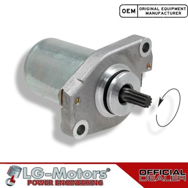 2760013 MOTORINO AVVIAMENTO STARTER MALAGUTI YESTERDAY 50 1997 1998 1999 2000