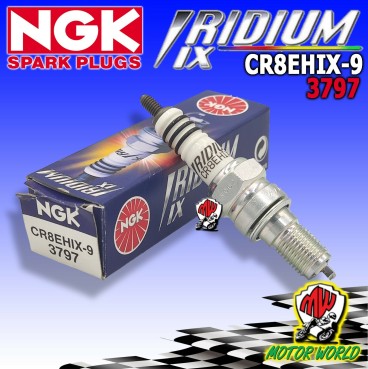 CANDELA NGK IRIDIUM IX PLATINO CR8EHIX-9 HONDA CB 500 S SPORT 2001 2002 2003