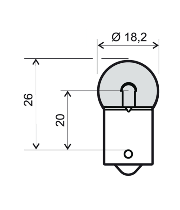 KIT 5 LAMPADINE 12 VOLT 10w LUCE BIANCA