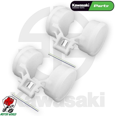 COPPIA GALLEGGIANTI CARBURATORE OEM Kawasaki EL 250 1989 Eliminator