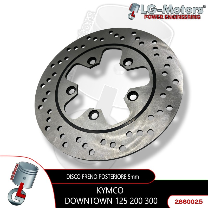2860025 DISCO FRENO POSTERIORE LG-MOTORS PER KYMCO DOWNTOWN 125 200 300