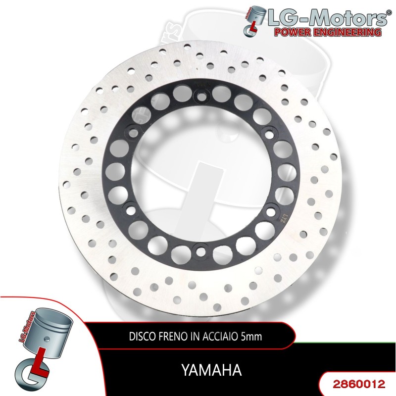 2860012 DISCO FRENO POSTERIORE LG-MOTORS PER YAMAHA T-MAX 500 2001-2011