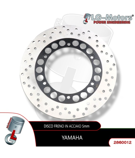 2860012 DISCO FRENO POSTERIORE LG-MOTORS PER YAMAHA T-MAX 500 2001-2011
