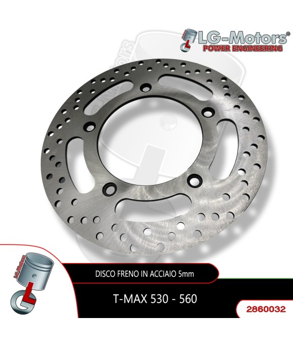 2860032 DISCO FRENO POSTERIORE LG-MOTORS PER YAMAHA T-MAX 530 560
