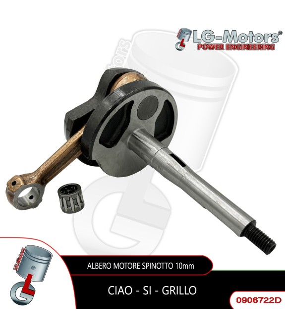ALBERO MOTORE SPINOTTO 10 PER CIAO 50 1981-2004 BOSS BRAVO GRILLO SI SUPERBRAVO