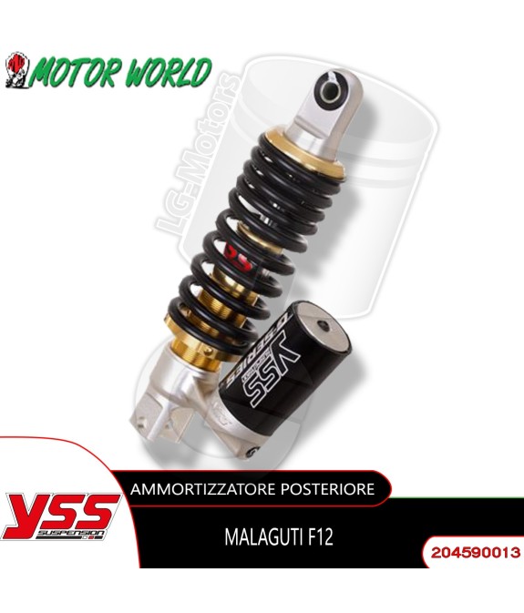AMMORTIZZATORE POSTERIORE A GAS YSS MALAGUTI F12 PHANTOM 50 LC 50 1996-2011