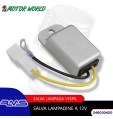 REGOLATORE DI TENSIONE 12V VESPA LAMBRETTA APE SALVALAMPADA UNIVERSALE MOTO