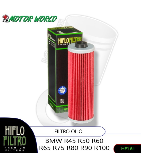 HF161 FILTRO OLIO HIFLO BMW R100 CS,S (Without Oil Cooler) 1989 1990