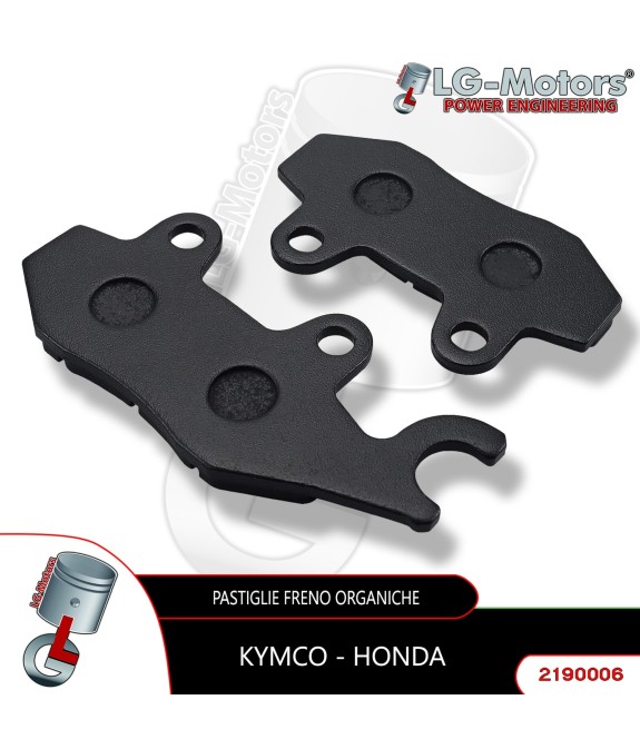 PASTIGLIE FRENO POSTERIORI ORGANICHE BENELLI BN 125 2018 2019 2020 2021