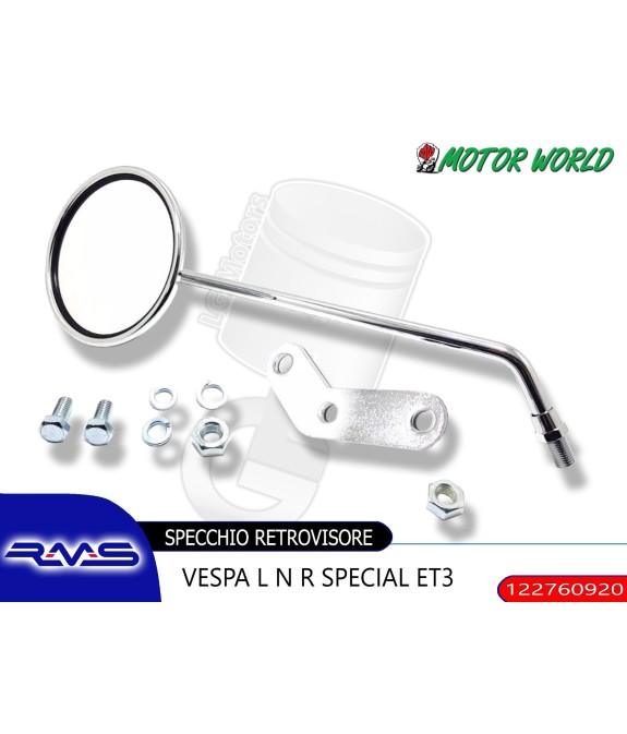 SPECCHIETTO SINISTRO SPECCHIO VESPA 50 SPECIAL N L R PK PRIMAVERA PX 125 150 200