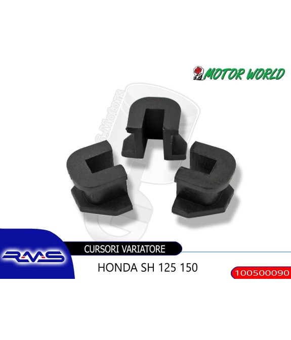 Kit 3 pezzi tasselli cursori traino per variatore Honda FES NES PES SH 125 150