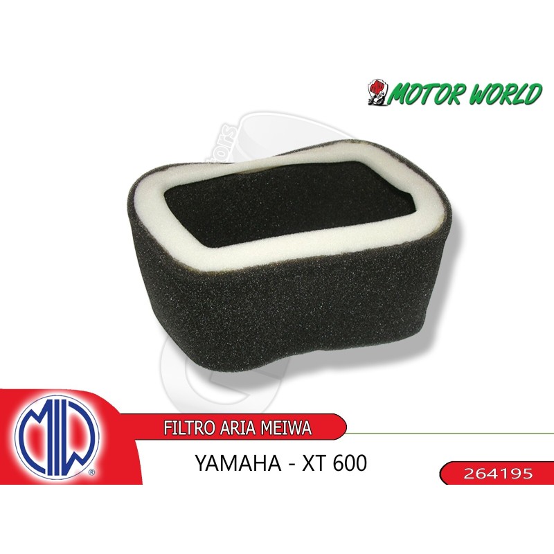 FILTRO ARIA INFERIORE MEIWA Y4124 YAMAHA XT 600 1987 1988 1989 R.O. 34L144610000