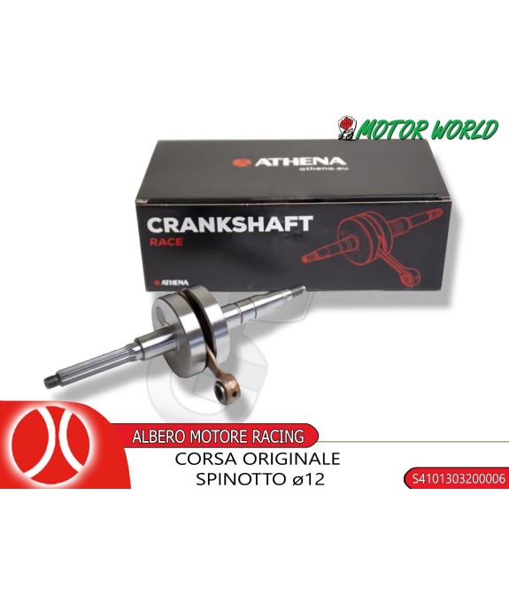 Albero Motore Racing Corsa e Spinotto Ø 12 mm come Originale