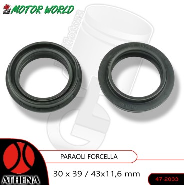 KIT COPPIA PARAOLI FORCELLA ATHENA 30 x 39 x 43-11,6 mm