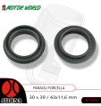 KIT COPPIA PARAOLI FORCELLA ATHENA 30 x 39 x 43-11,6 mm