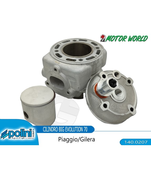 140.0207 KIT GRUPPO TERMICO PIAGGIO ZIP SP H2O Ø.47,6 CORSA 39,3 BIELLA 85