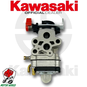 CARBURATORE PER DECESPUGLIATORE KAWASAKI TJ 27 TJ 35 NUOVO COME IN FOTO