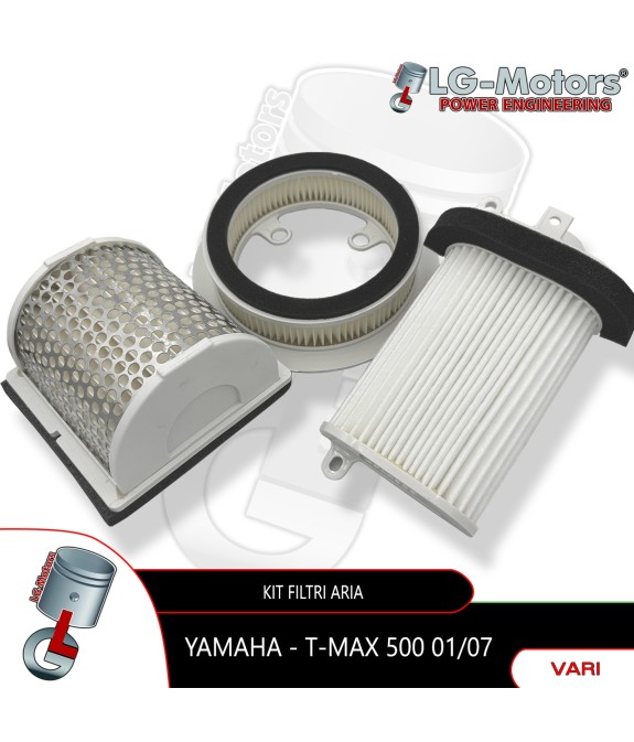 KIT TAGLIANDO FILTRI ARIA OLIO + CANDELE NGK YAMAHA TMAX T MAX 500 2001 2007