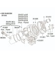 140.0207 KIT GRUPPO TERMICO PIAGGIO ZIP SP H2O Ø.47,6 CORSA 39,3 BIELLA 85