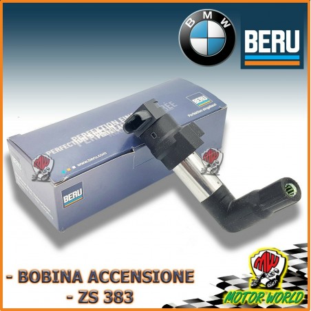 BOBINA ACCENSIONE BERU ZS383 SX ANGOLATA BMW R 1200 GS CAST WHEEL ABS 1200 2009