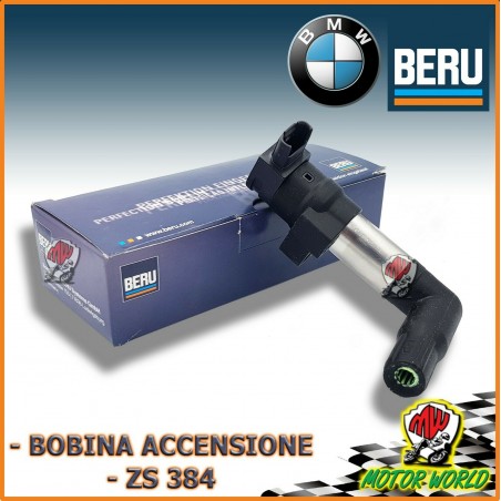 BOBINA ACCENSIONE BERU ZS384 DX ANGOLATA BMW R 1200 GS CAST WHEEL ABS 1200 2008