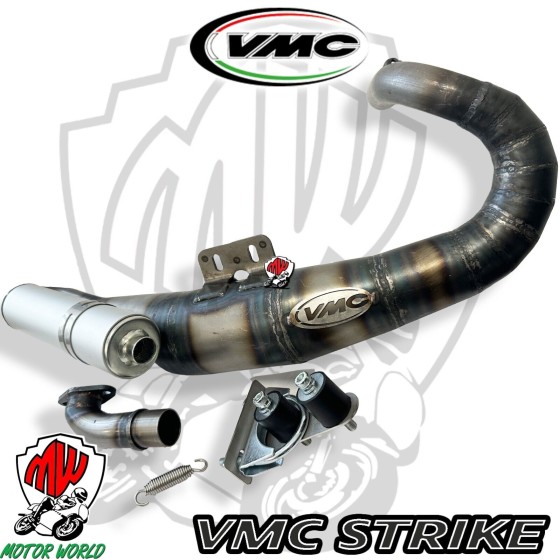 Marmitta VMC Strike Vespa 50 Special R L PK ET3 Motore Corsa Corta 102cc