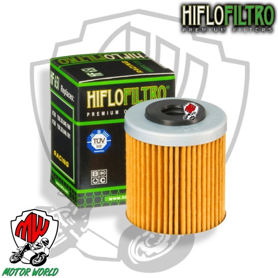 HF651 FILTRO OLIO IN CARTA  RED