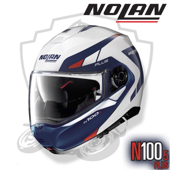 CASCO MODULARE Nolan N100-5 Plus MILESTONE N-Com 057 TAGLIA XL