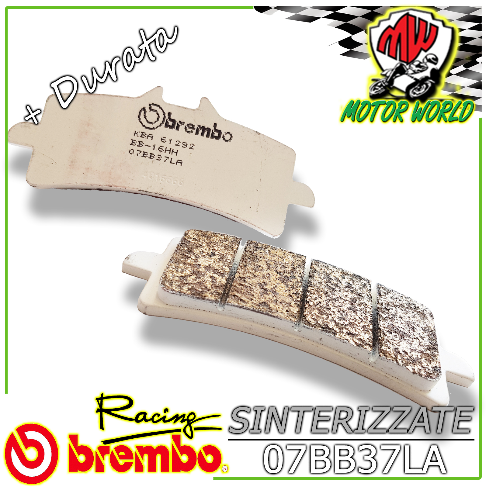 Kit Pastiglie Freno Brembo Anteriori E Posteriori Per Ducati 848, 1098, Streetfighter, Desmosedici, Sinterizzate E Ceramiche