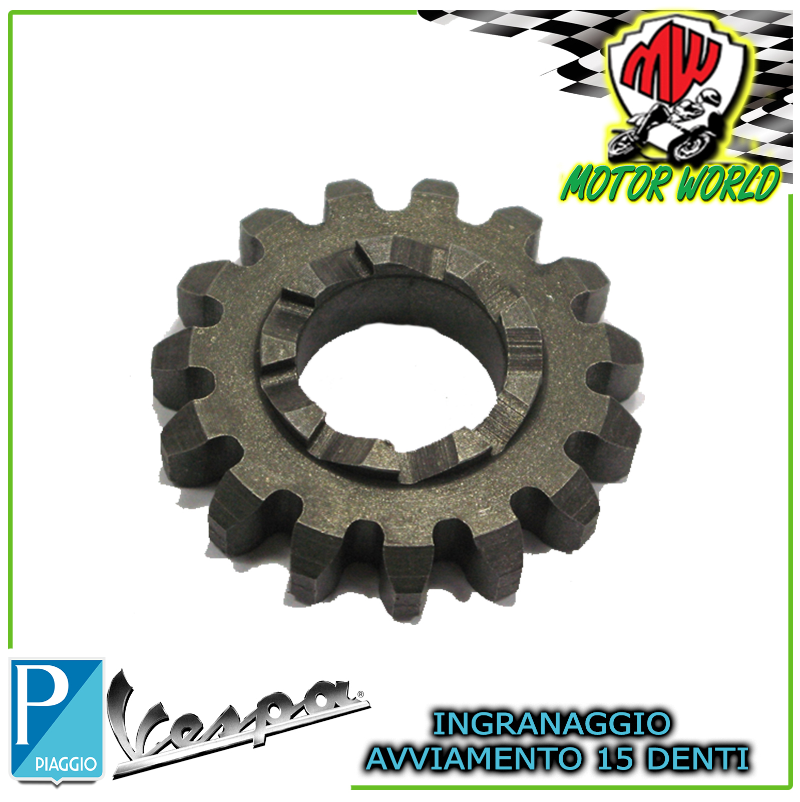 Ingranaggio Messa In Moto Minarelli P6 - MotoSport Vintage - Foto 2