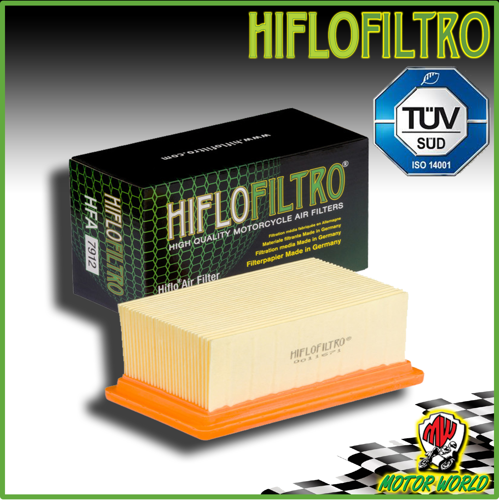 Filtro Aria HIFLO HFA7912 Per BMW R 1200 GS 2004-2009 - Foto 5