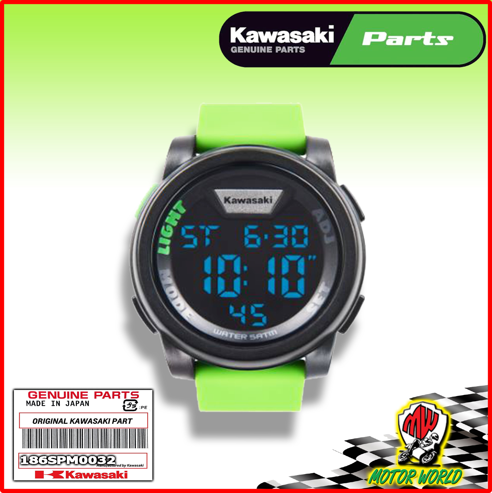 186spm0031 Kawasaki Orologio Sport Universale Digitale | Acquisti Online su
